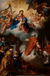 Sankt Filippo Neris visjon, 1721